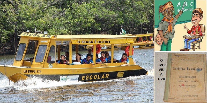 O beabá é outro: a canoa da educação brasileira