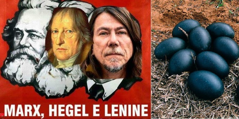 Fenomenologia do Espírito de Porco: os ovos de Hegel