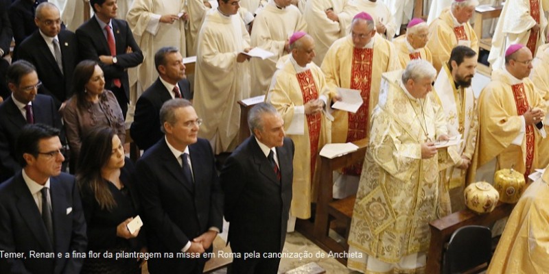 Canonização de Anchieta: o santo do pau oco?