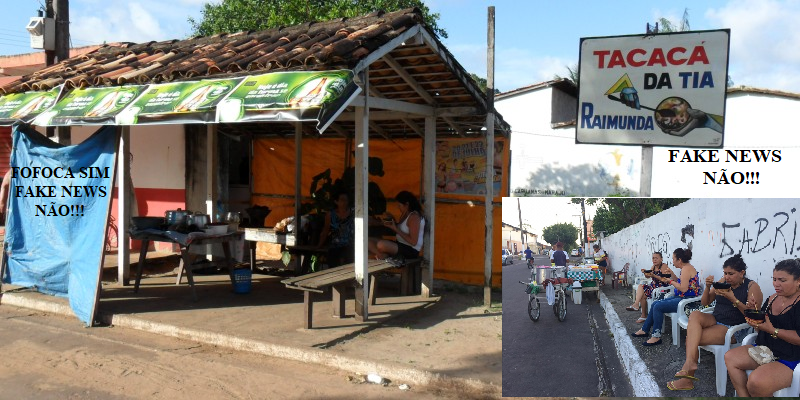 Xandão e as fake news nas bancas de tacacá