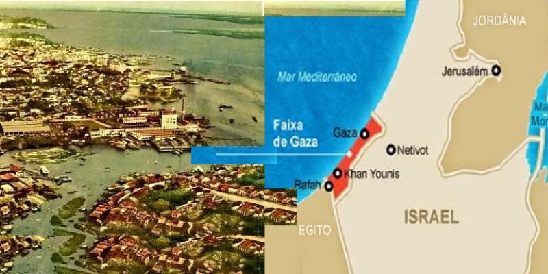 Meu bairro está na faixa de Gaza