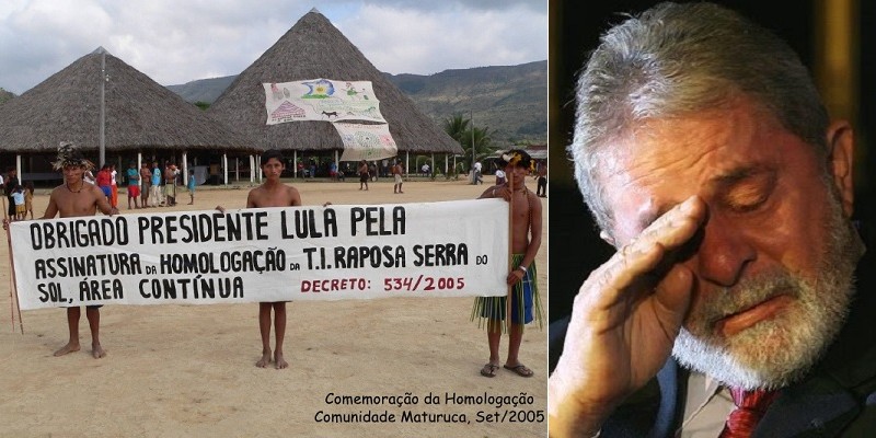 O choro do Lula na Raposa Serra do Sol