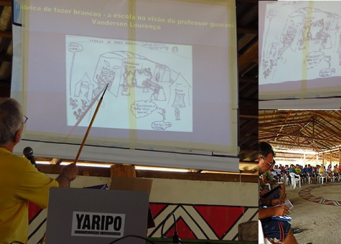 A escola Yanomami: leva e traz histórias