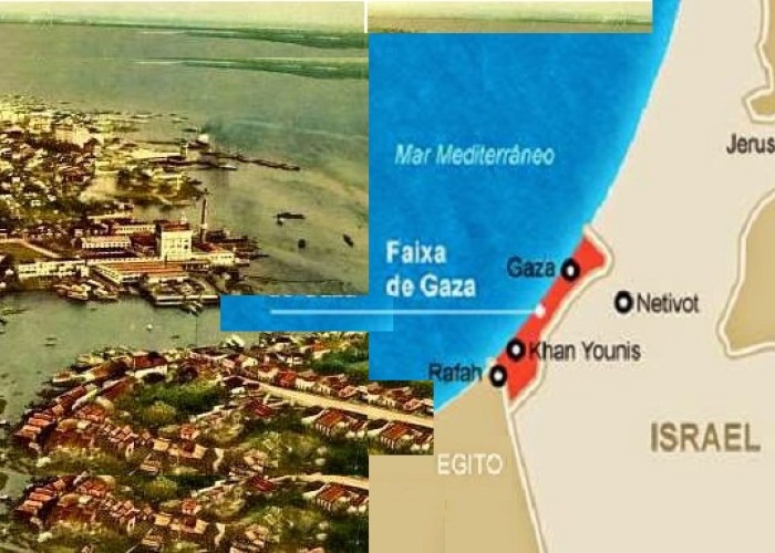 Meu bairro e a faixa de Gaza