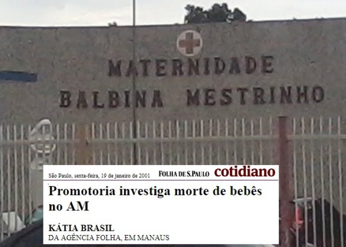 Maternidade Balbina: necrotério de bebês